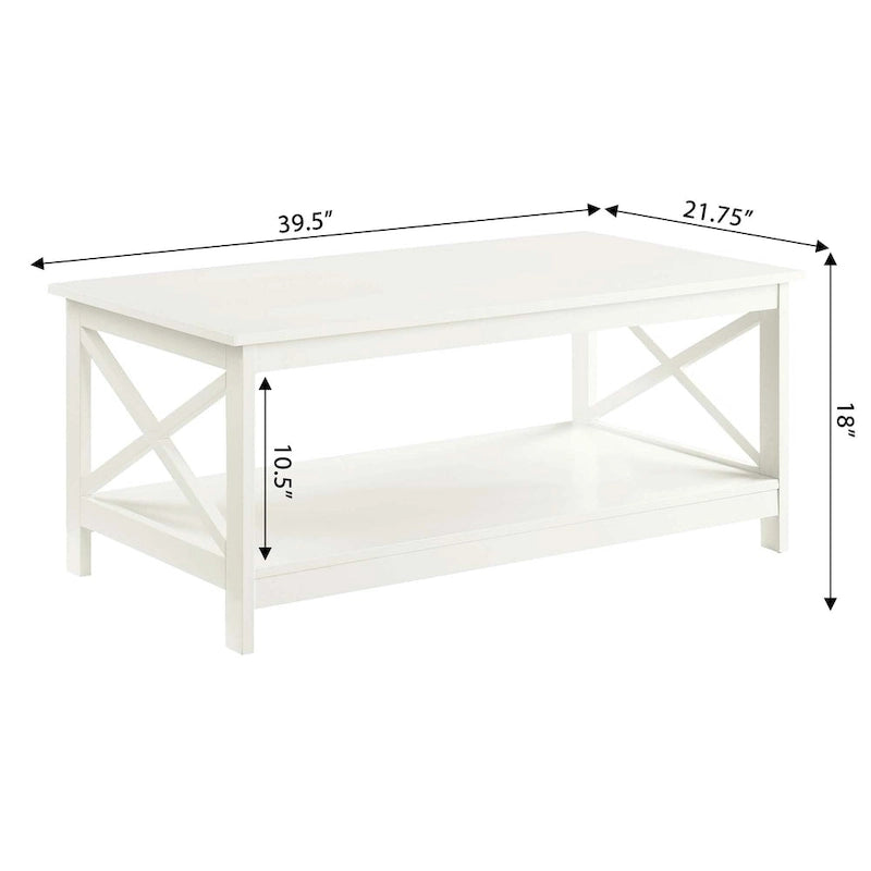 Coffee Table with Shelf