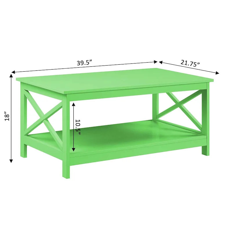 Coffee Table with Shelf