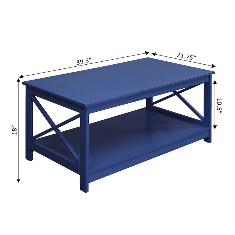 Coffee Table with Shelf