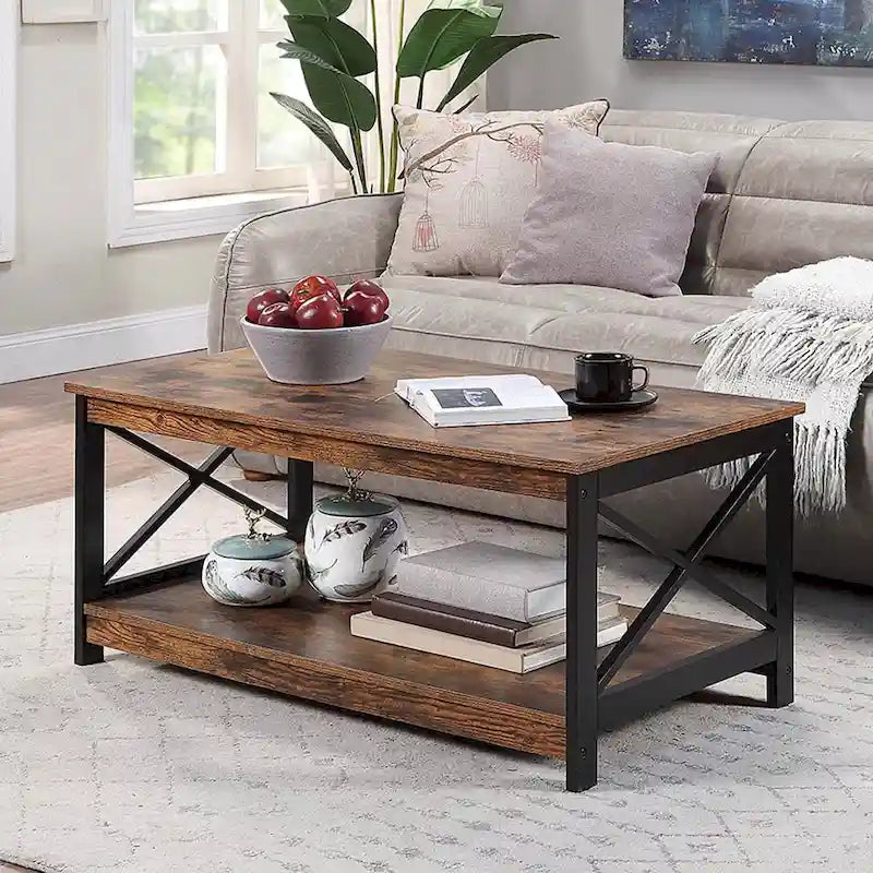 Coffee Table with Shelf