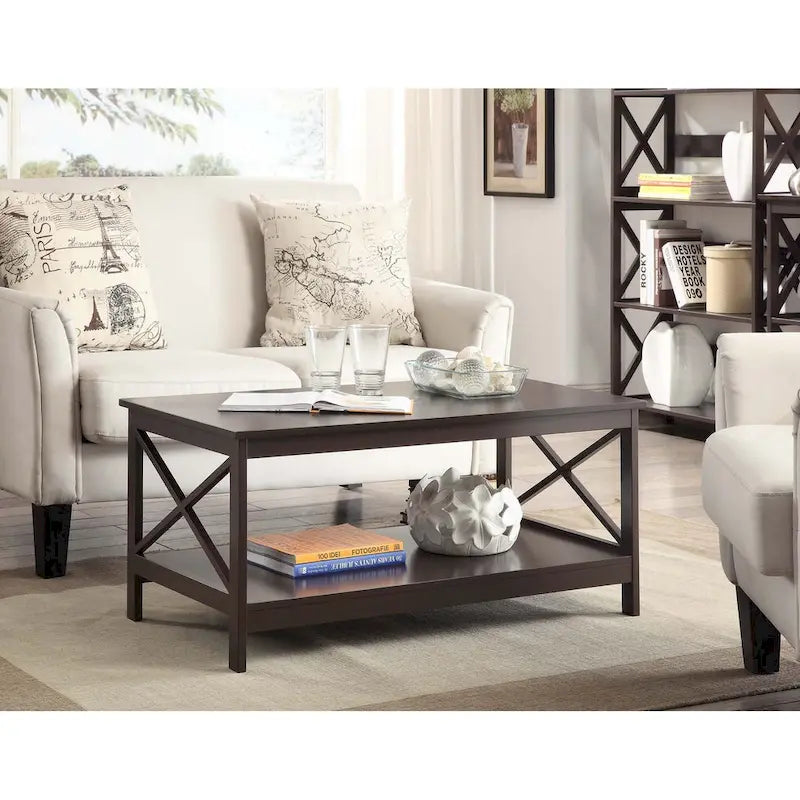 Coffee Table with Shelf