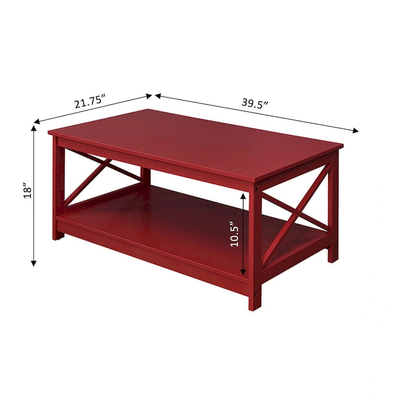 Coffee Table with Shelf