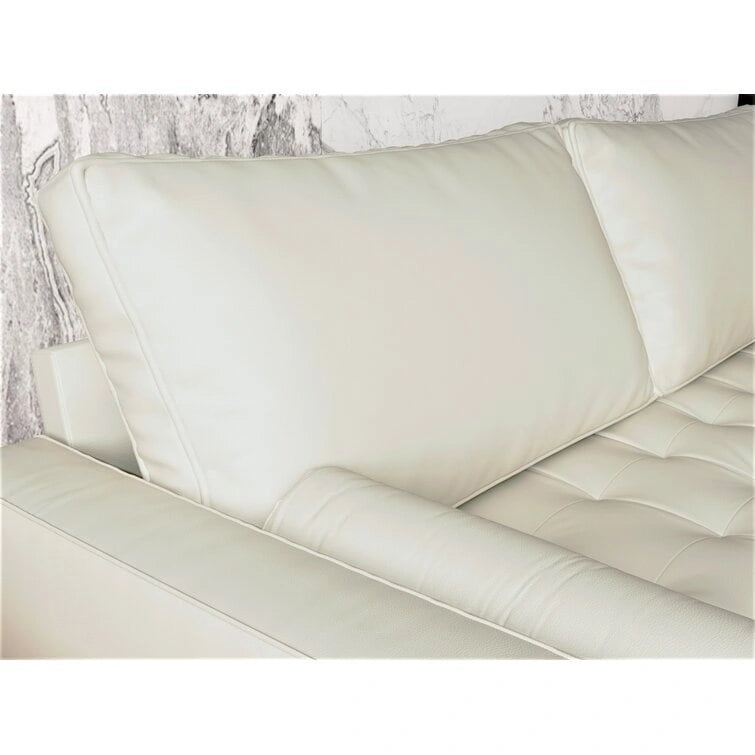 70 Upholstery Leather Square Arm Sofa