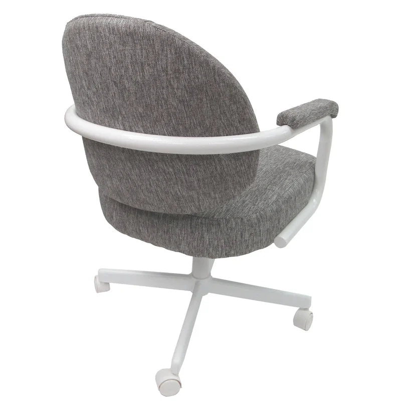Swivel Tilt Kitchen Chair with Wheels M-70 Casters - N/A