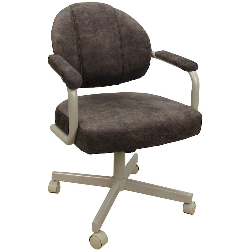 Swivel Tilt Kitchen Chair with Wheels M-70 Casters - N/A