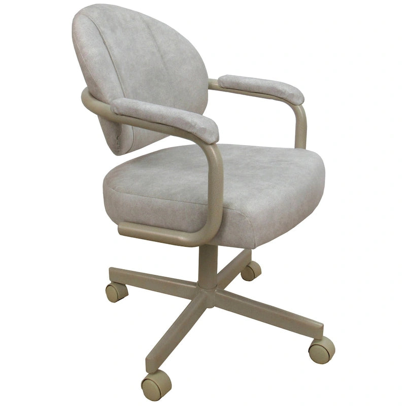 Swivel Tilt Kitchen Chair with Wheels M-70 Casters - N/A