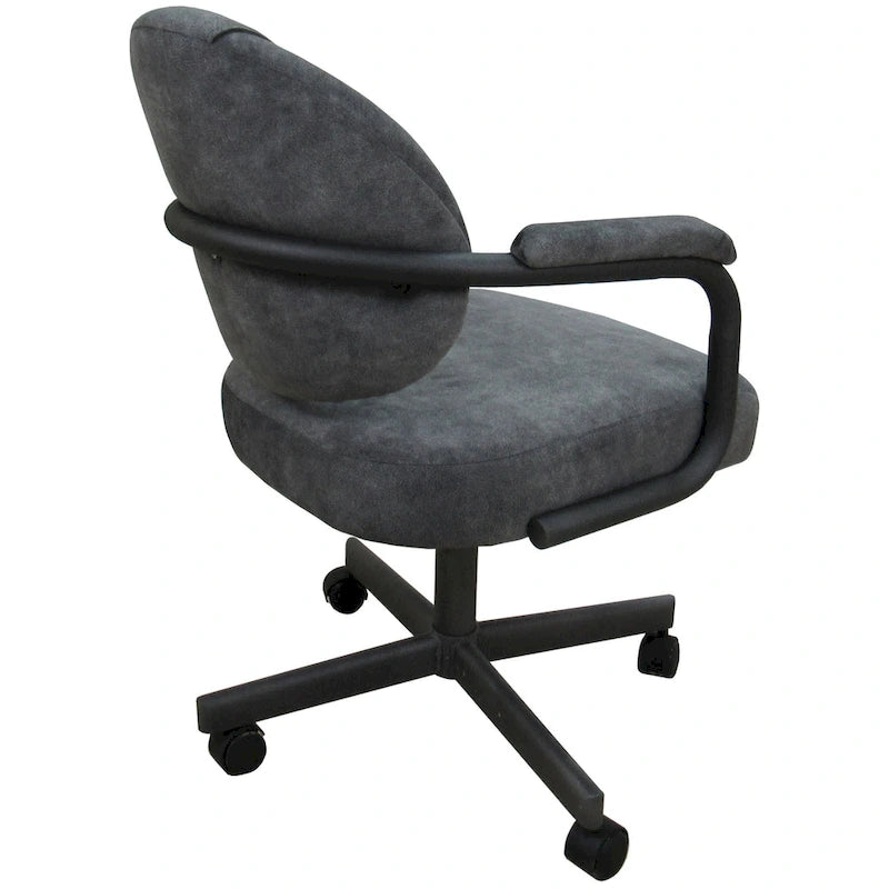 Swivel Tilt Kitchen Chair with Wheels M-70 Casters - N/A