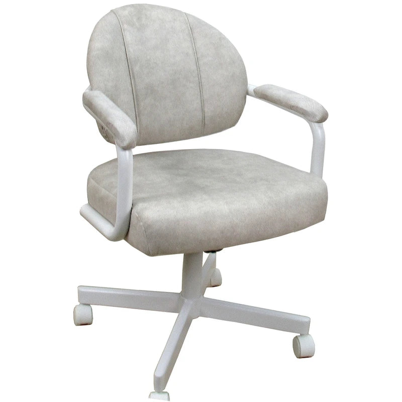 Swivel Tilt Kitchen Chair with Wheels M-70 Casters - N/A