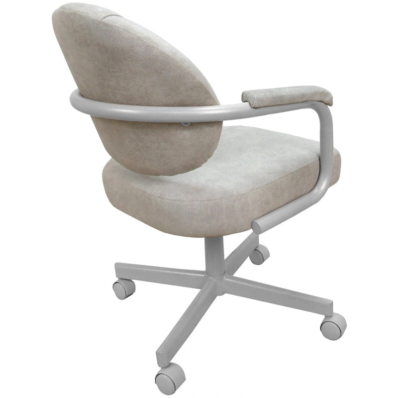 Swivel Tilt Kitchen Chair with Wheels M-70 Casters - N/A