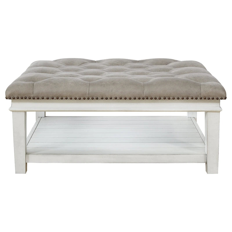 Upholstered Ottoman Cocktail Table - 40W x 40D x 18H