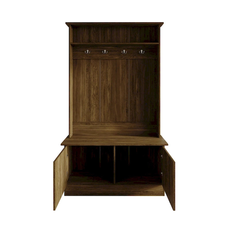Classic Hall Tree with Bench
