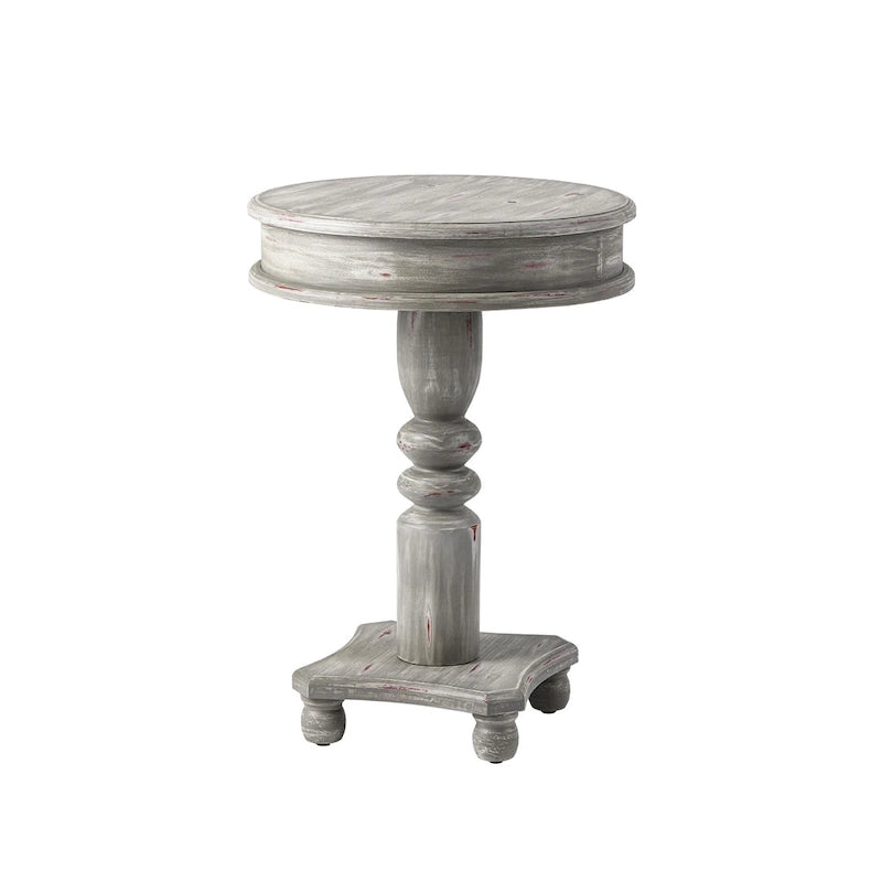 Farmhouse Rustic Accent Side Table