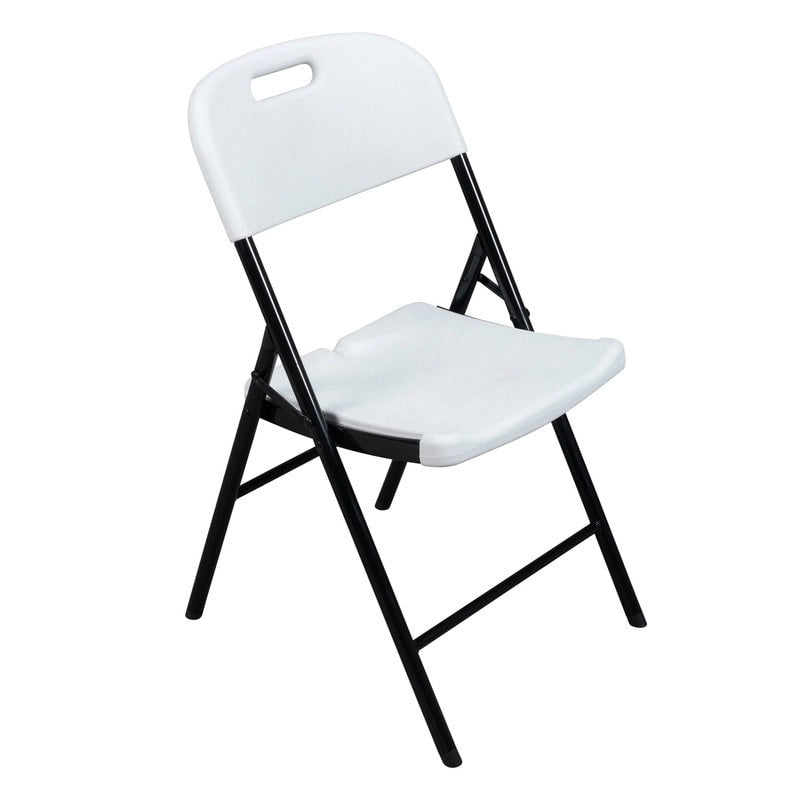 Outdoor/Indoor HDPE Stackable Folding Chair 2-Pack 4-Pack