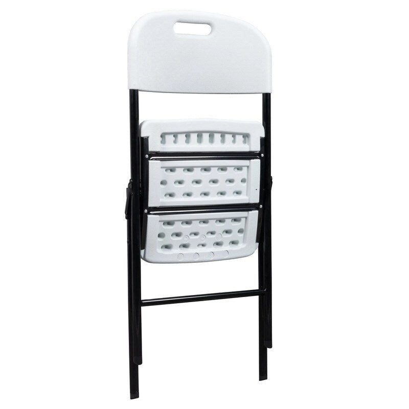 Outdoor/Indoor HDPE Stackable Folding Chair 2-Pack 4-Pack