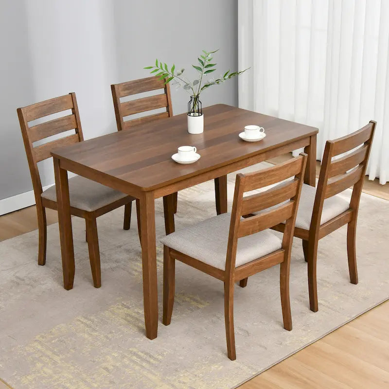 Solid Wood 47 Length Dining Room Table (Chairs Not Included)