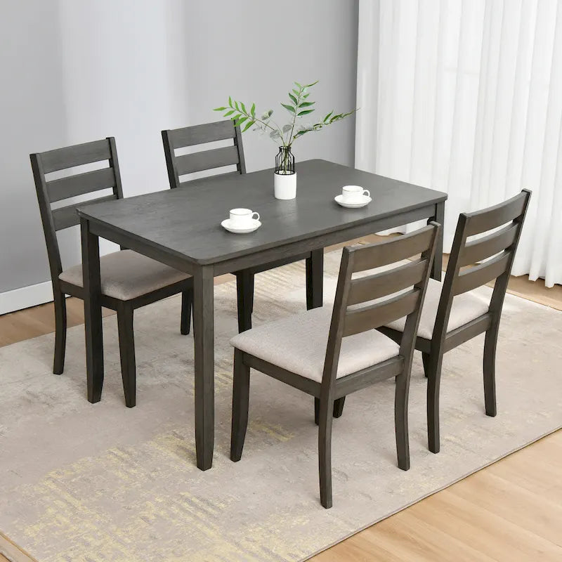 Solid Wood 47 Length Dining Room Table (Chairs Not Included)