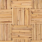 Tavolo consolle in rattan - 51Wx14Dx32H