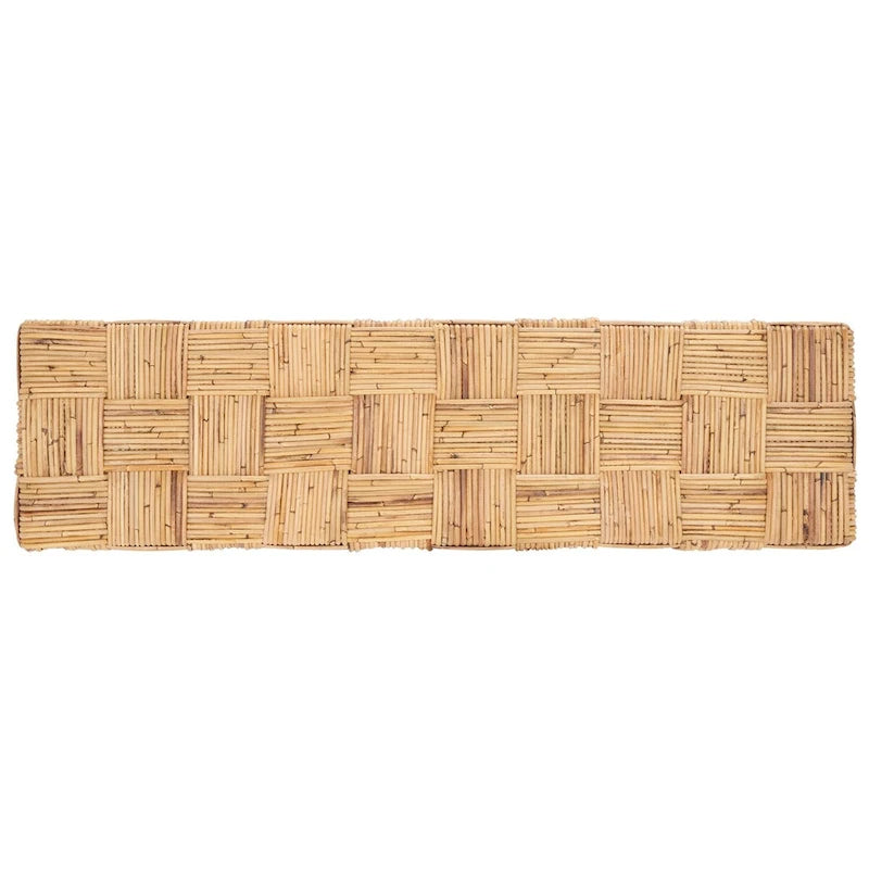 Rattan Console Table - 51Wx14Dx32H