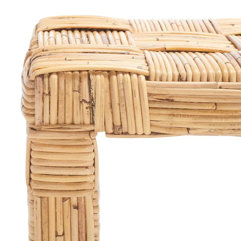 Rattan Console Table - 51Wx14Dx32H
