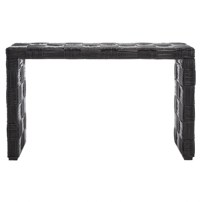 Rattan Console Table - 51Wx14Dx32H