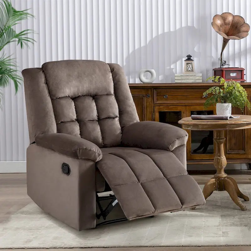 Classic Soft Padded Manual Recliner
