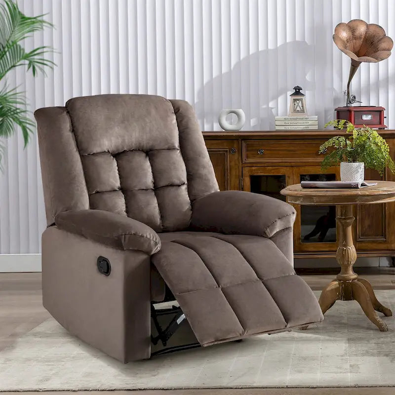 Classic Soft Padded Manual Recliner