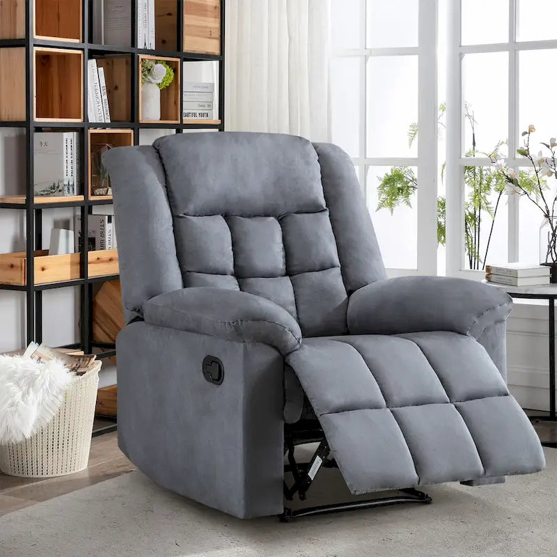 Classic Soft Padded Manual Recliner