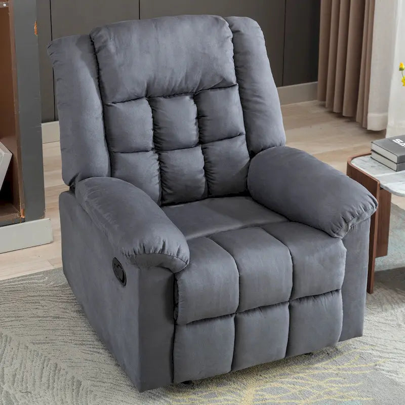 Classic Soft Padded Manual Recliner