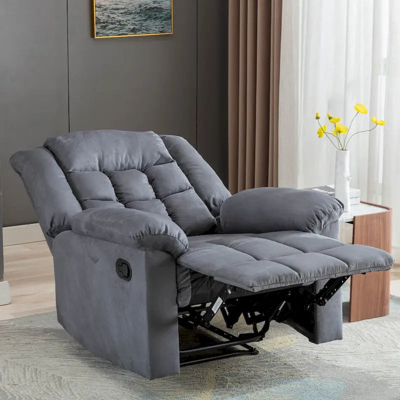 Classic Soft Padded Manual Recliner