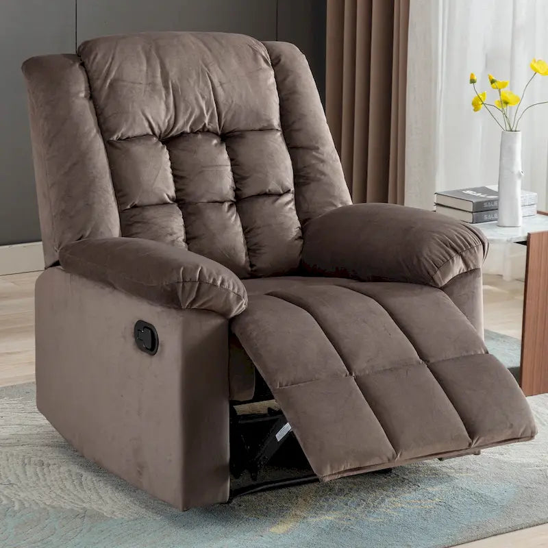 Classic Soft Padded Manual Recliner
