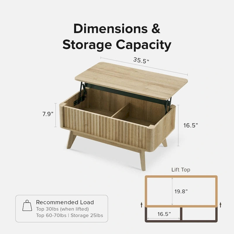 Lift Top Coffee Table