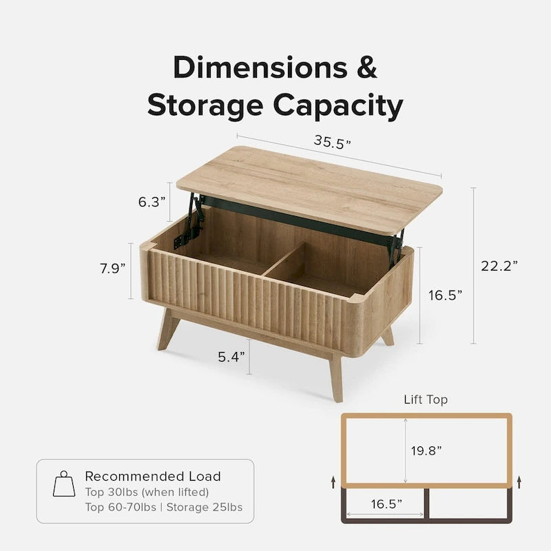 Lift Top Coffee Table