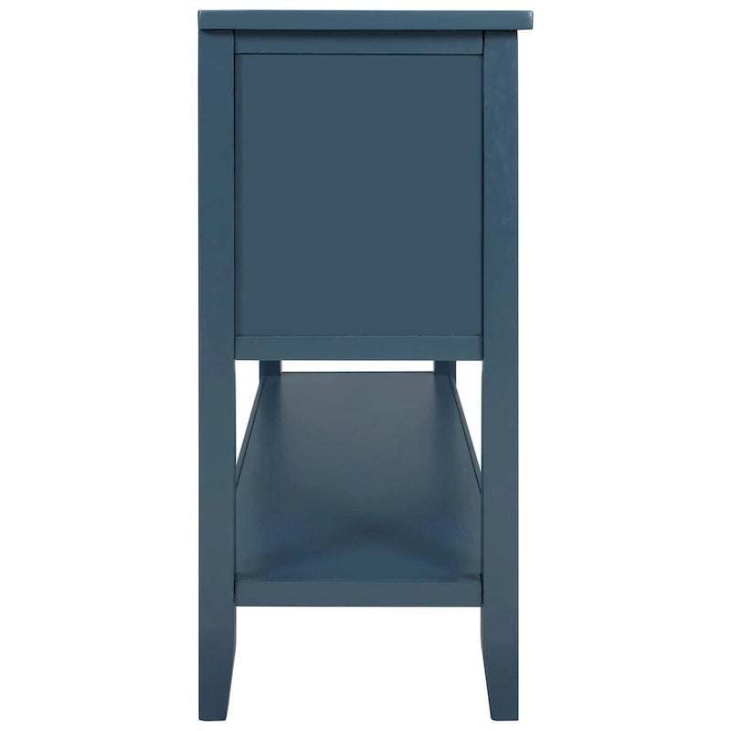 Buffet Sideboard Console Table with Bottom Shelf