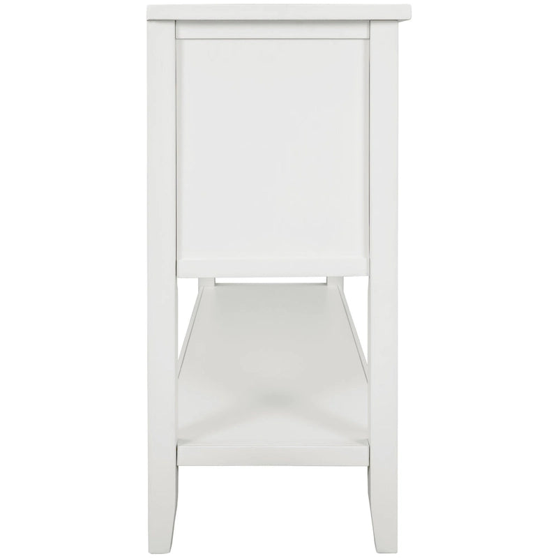 Buffet Sideboard Console Table with Bottom Shelf