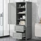 Hoher Badezimmerschrank