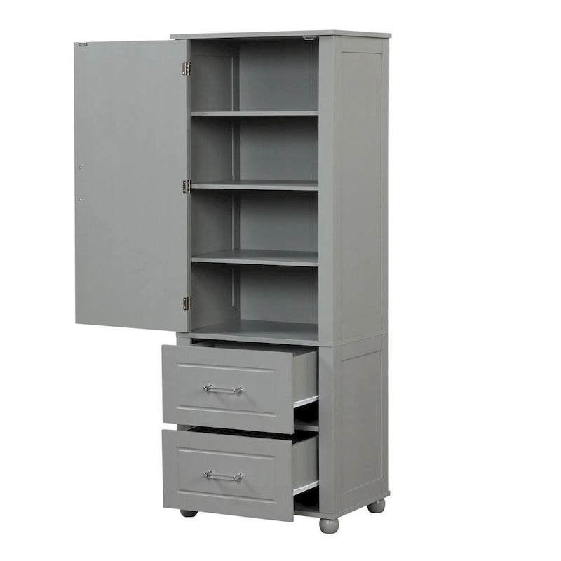 Tall Bathroom Storage Cabinet