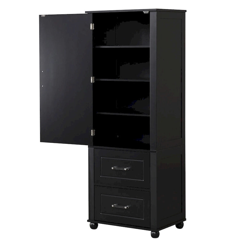 Tall Bathroom Storage Cabinet
