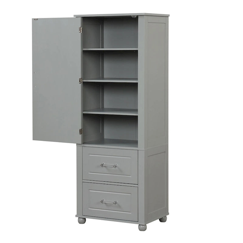Tall Bathroom Storage Cabinet